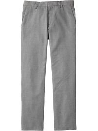 Men's Plain-Front Dress Pants