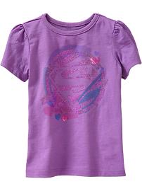 DC Comics Superman Glitter Tees for Baby