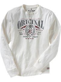 Men's "America's Athletic League NYC " Henleys