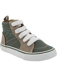 Canvas High-Top Sneakers for Baby