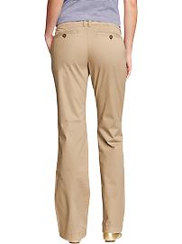 View large product image 3 of 3. Women's The Flirt Perfect Boot-Cut Khakis