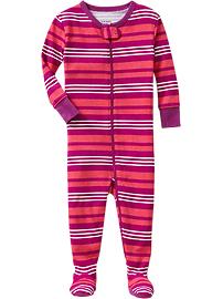 Printed Zip-Front Sleepers for Baby