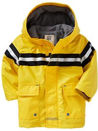 Fireman Performance-Fleece Raincoats for Baby