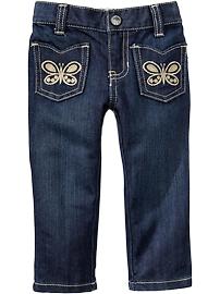 Butterfly Pocket Jeans for Baby