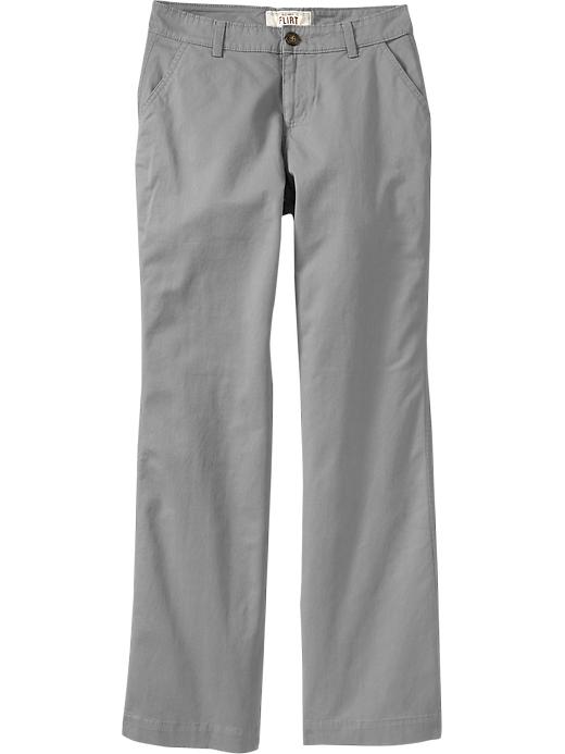 View large product image 1 of 1. Women's The Flirt Perfect Boot-Cut Khakis