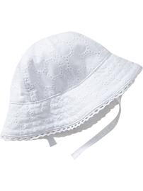 Eyelet Sunhats for Baby