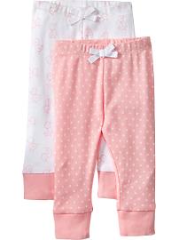 Little Bundles Printed Pant 2-Packs for Baby