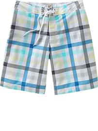 Men's Hybrid-Waist Board Shorts