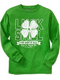 Boys St. Patrick's Day Humor Tees
