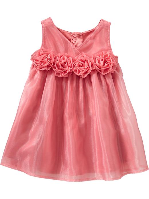 Old Navy Rosette Layered Dresses For Baby
