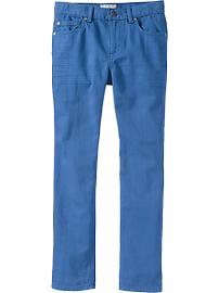 Boys Colored Super-Skinny Jeans