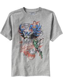 Boys DC Comics "Crime Fighters!" Tees