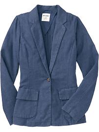 Women's Linen-Blend Blazers