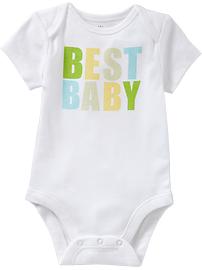 "Best Baby" Bodysuits for Baby