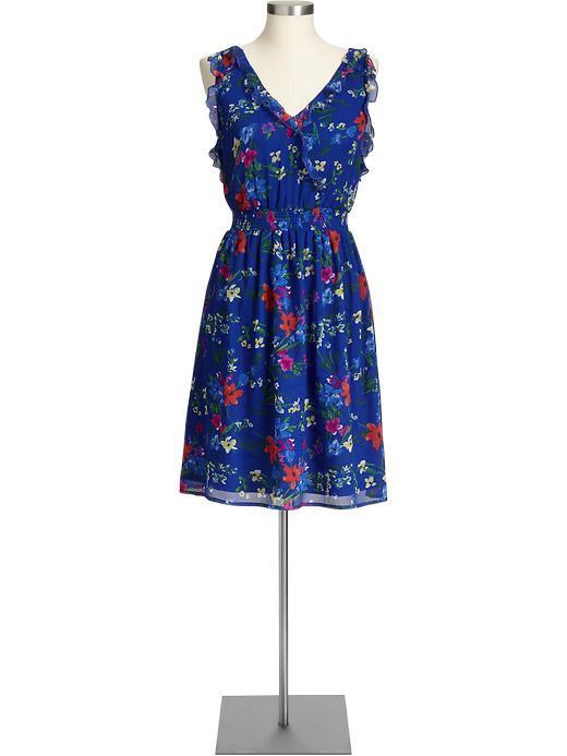 Old Navy Womens Ruffled Charmeuse Tube Dress