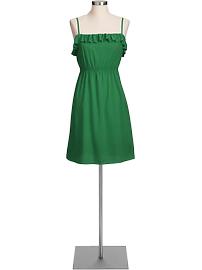 Women's Charmeuse Ruffle Dresses