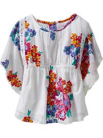 Scalloped-Trim Dolman Tops for Baby