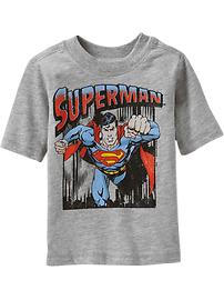 DC Comics Superman Tees for Baby