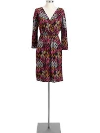 Women's Crossover Dolman-Sleeve Dresses