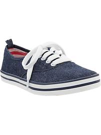 Girls Canvas Sneakers