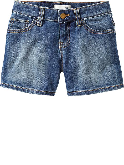 View large product image 1 of 2. Girls Denim Shorts