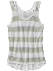 Women's Linen-Blend Sweater Tanks