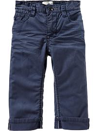 Cuffed Khakis for Baby
