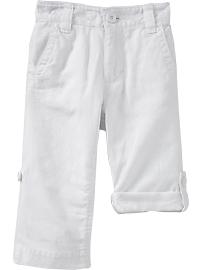 Linen-Blend Roll-Up Pants for Baby