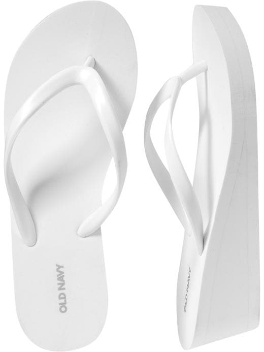 Old Navy Women's Mid Wedge Flip Flops