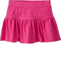 Ruffled Jersey Skorts for Baby