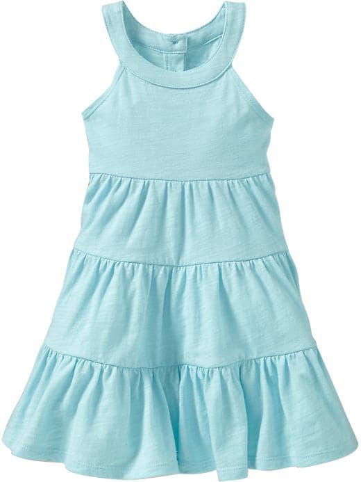 Old Navy Tiered Swim Cover Up Dress For Baby