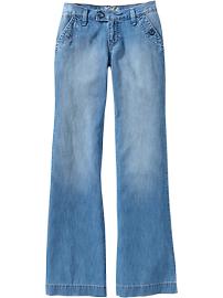 Women's Flare Pocket-Trouser Jeans