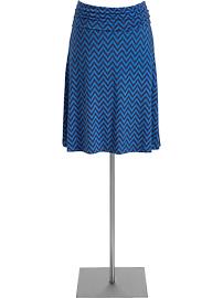 Women's Fold-Over Jersey Skirts