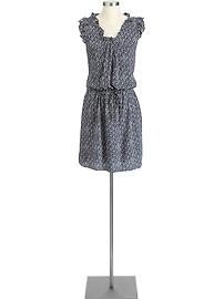 Women's Ruffled Star-Print Dresses