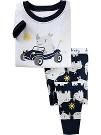 Rhino-Graphic Sleep Sets for Baby