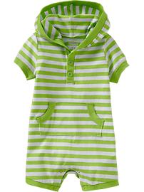 Hooded One-Pieces for Baby