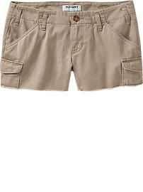 Women's Twill Cut-Off Shorts (3")