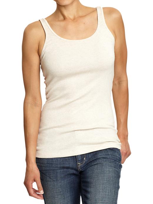 View large product image 1 of 1. Jersey-Stretch Cami Tank