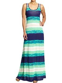 Women's Jersey Maxi Tank Dresses