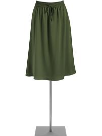 Women's Smocked Chiffon Skirts