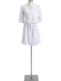 Women's Linen-Blend Shirtdresses