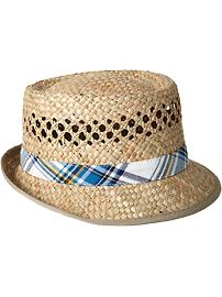 Men's Straw Fedoras