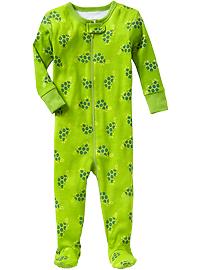 Printed Footed Sleepers for Baby