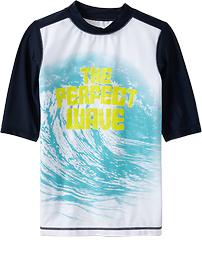 Boys "The Perfect Wave" Rashguards