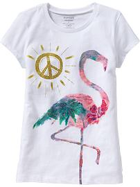 Girls Animal Graphic Tees