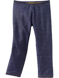 Girls Capri Jersey Leggings