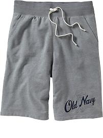 Men's Graphic Jersey-Fleece Shorts (11")