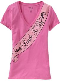 Women's "Bride to Be" Tees