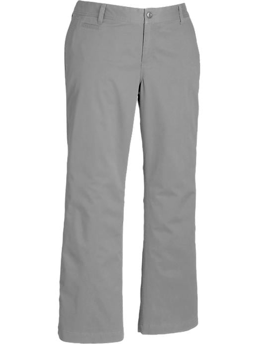 View large product image 1 of 1. Women's Plus Boot-Cut Perfect Khakis