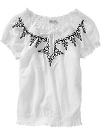 Women's Smocked Mexicali Tops